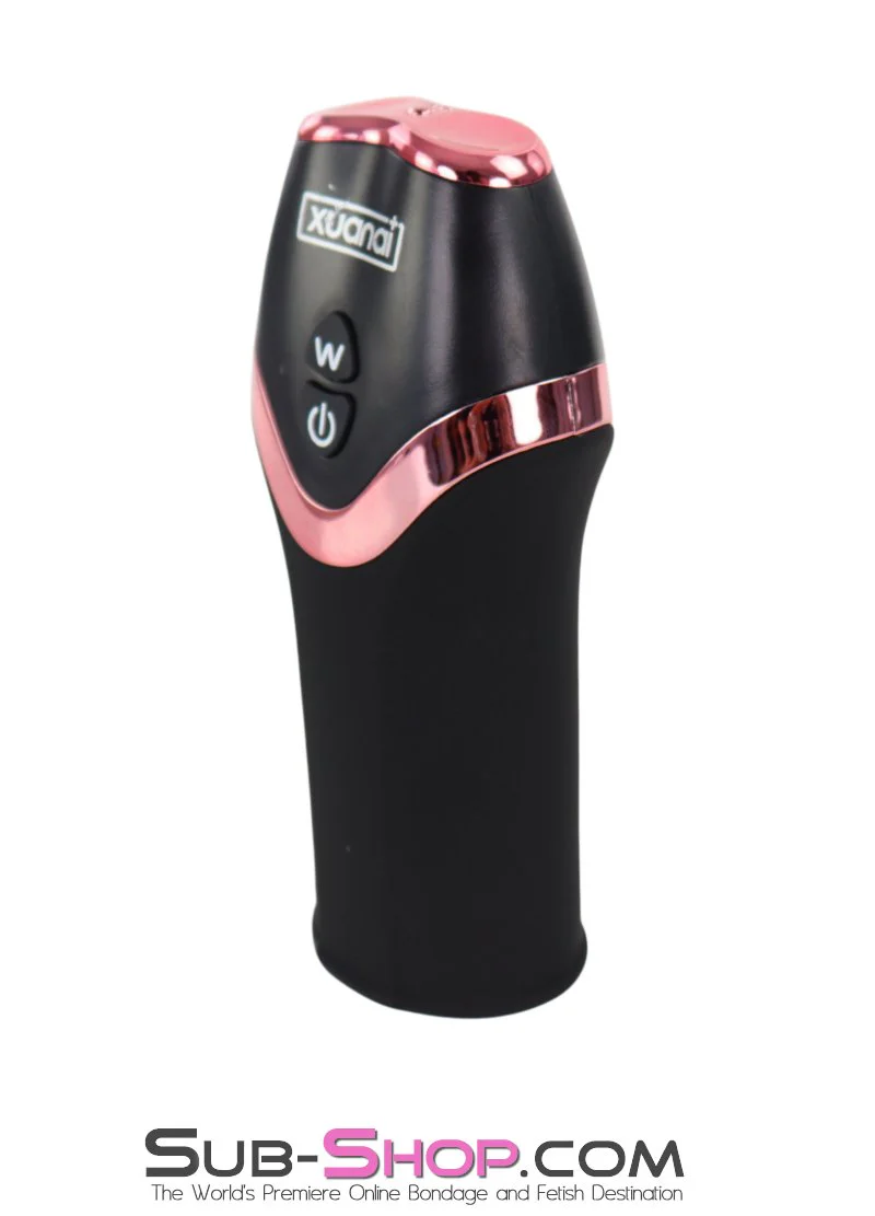 0206M   Pulse Trainer Multi-Function Waterproof Vibrating Masturbator - Image 3