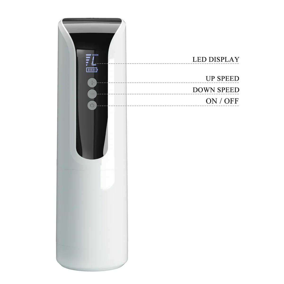 0858M  Rotating Masturbator Cup - 7 Thrust+Spin Modes, 5 Speeds, Rechargeable, Waterproof - Image 5