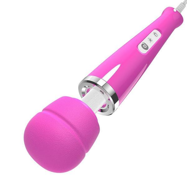 6826LT     10 Speed Multi-Function Magic Wand Massager, Pink - Image 3