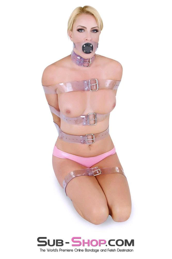4766A      Clearly Better 2" W-I-D-E Bondage Straps - 4 Sizes! - Image 5