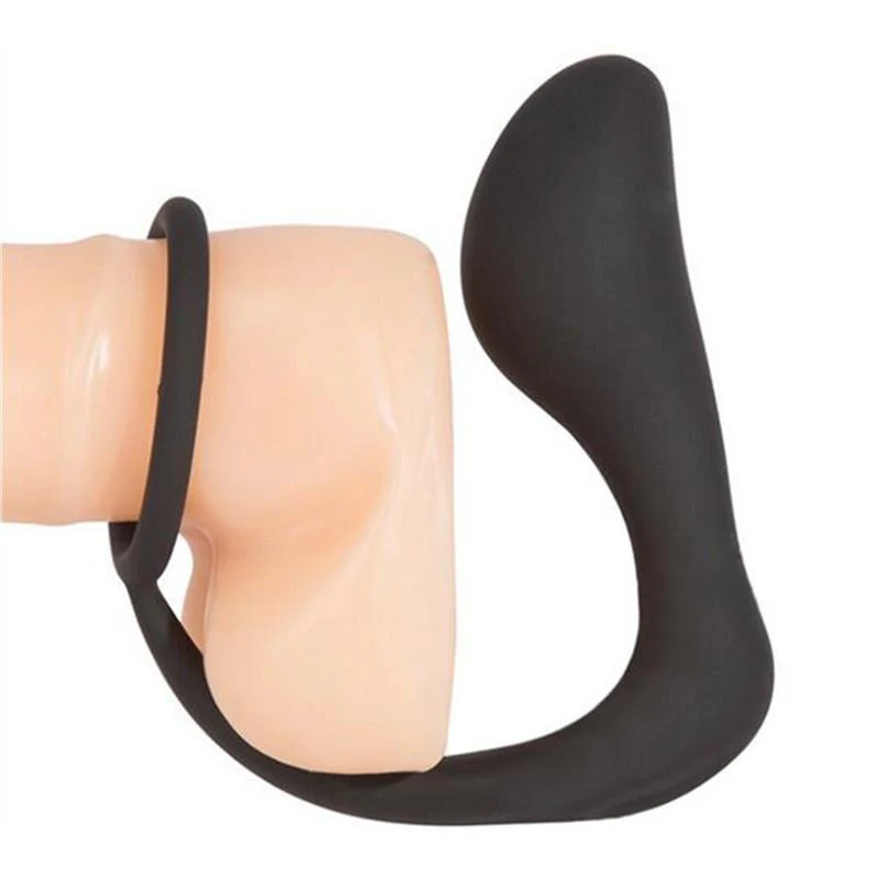 0336P      Ass-Gasm Cock Ring & Butt Plug - Image 3