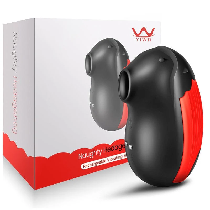 7845M      Naughty Hedgehog 7 Vibration + 3 Suction Function Rechargeable Vibrator - Image 10