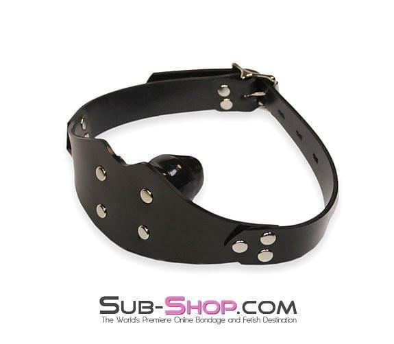 1416A      Rubberized Locking Rubber Penis Panel Gag - Image 23